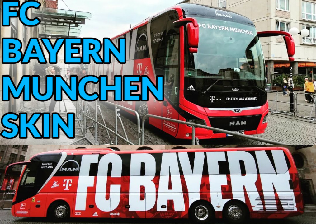 FC Bayern Munich SKIN for Man Lion’s Coach 2017 (1.45)